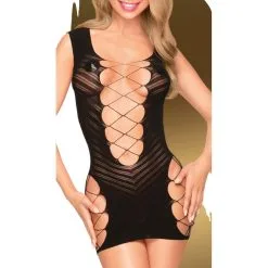 Penthouse Robe Flame On The Rock - Noire