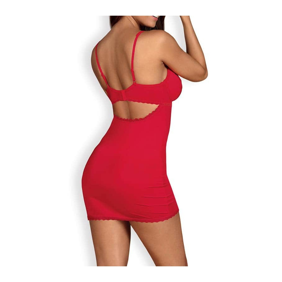 Obsessive Robe Jolierose - Rouge 2 Obsessive Robe Jolierose - Rouge – Image 2