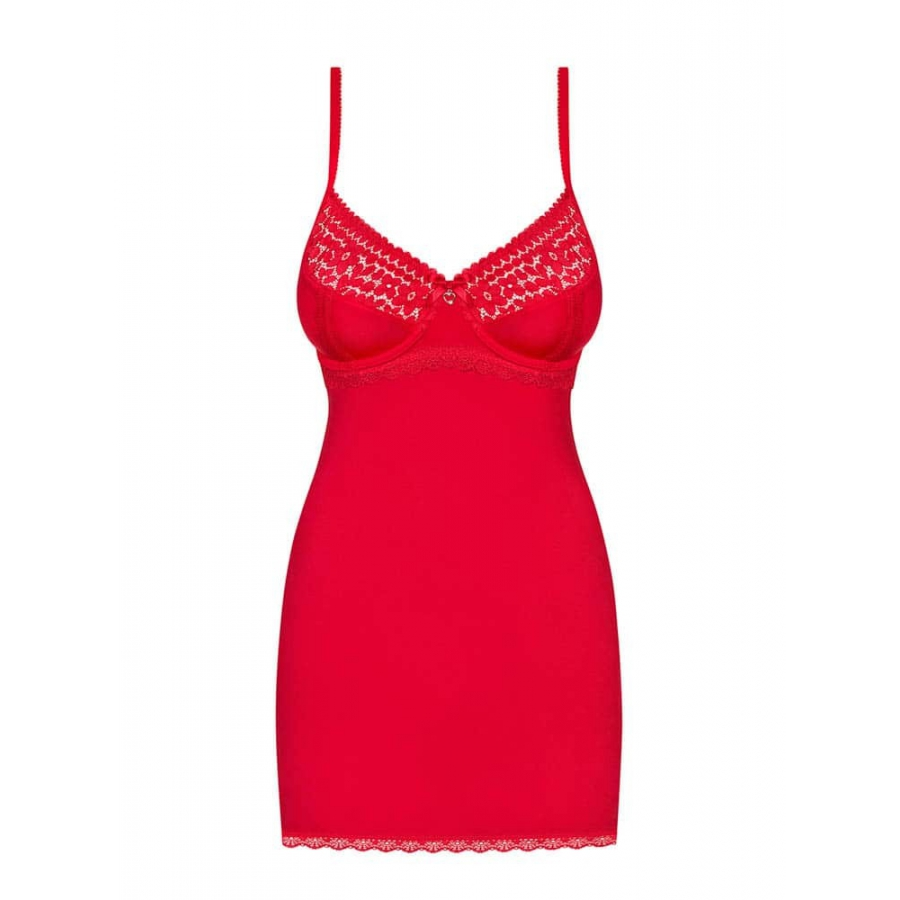 Obsessive Robe Jolierose - Rouge 6 Obsessive Robe Jolierose - Rouge – Image 6