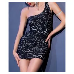 Chilirose Robe Mélina - Noire