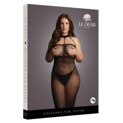 Le Desir Robe Résille Grande Taille HIGH NECK Noire 12 Le Desir Robe Résille Grande Taille HIGH NECK Noire -FÉMINITÉS boutique robe resille grande taille high neck noire 4