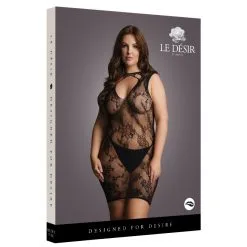 Le Desir Robe Sexy Grande Taille HIGH NECK Noire -FÉMINITÉS boutique robe sexy grande taille high neck noire 4