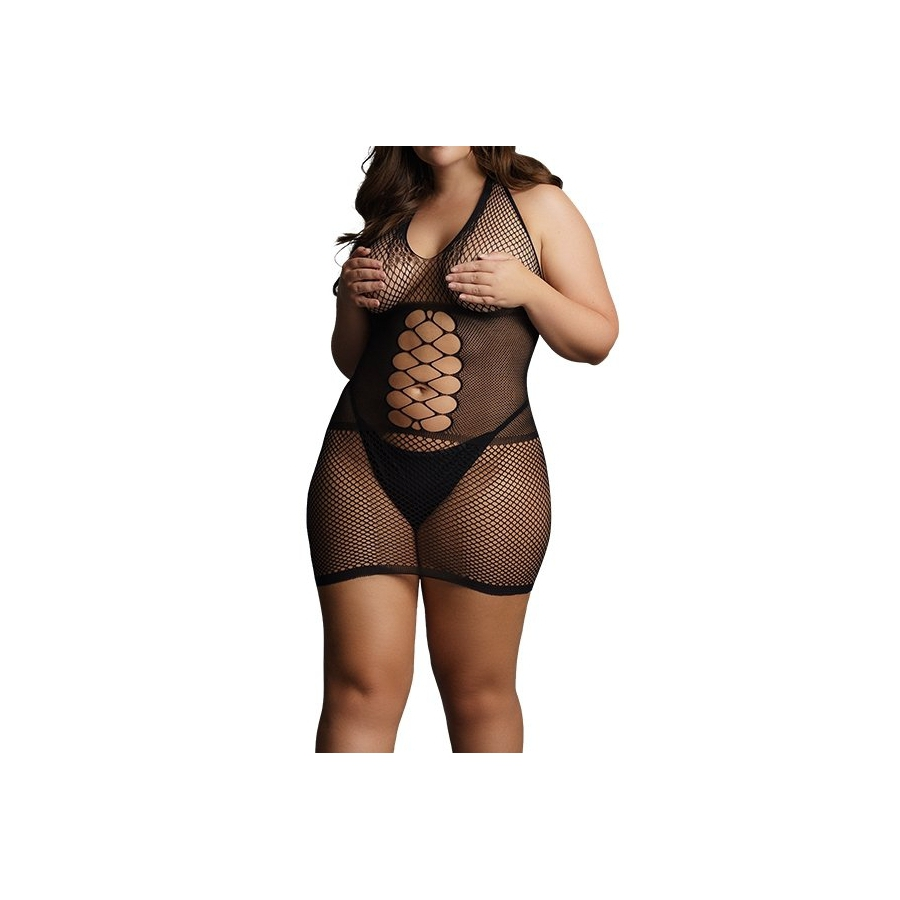 Le Desir Robe Sexy Grande Taille PEEK-A-BOO Noire 1 Le Desir Robe Sexy Grande Taille PEEK-A-BOO Noire