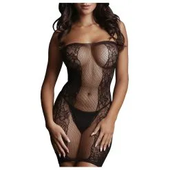 Le Desir Robe Sexy STRAPLESS Noir