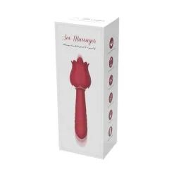 MyPlayToys Stimulateur De Clitoris Et Point G ROSE LICKY -FÉMINITÉS boutique rose thrusting licking vibrator 2