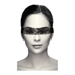 Coquette Ruban Dentelle Pour Les Yeux Noir