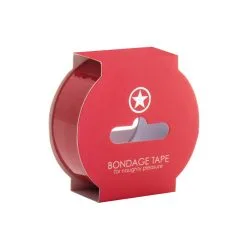 Ouch! Ruban Non Collant BONDAGE TAPE 17m Rouge