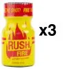 RED Leather Cleaner RUSH FIRE 10ml X3