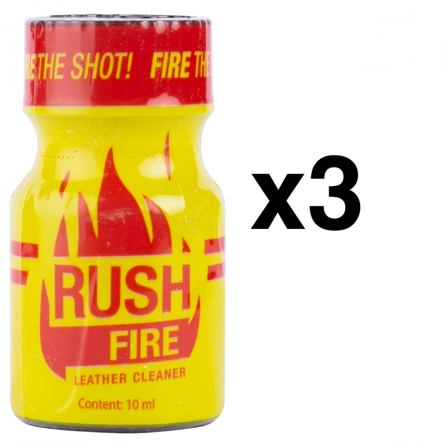 RED Leather Cleaner RUSH FIRE 10ml X3 1 RED Leather Cleaner RUSH FIRE 10ml X3