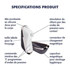 Satisfyer Pro Traveler -FÉMINITÉS boutique satisfyer pro traveler 2