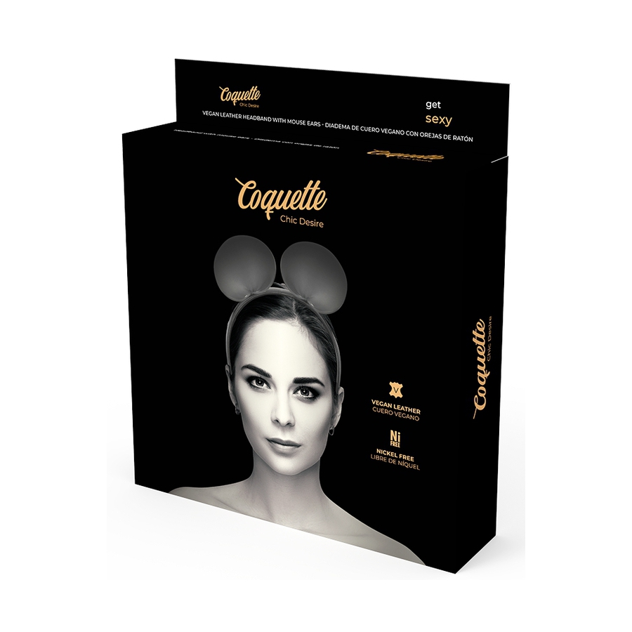 Coquette Serre-Tête Avec Oreilles De Souris 2 Coquette Serre-Tête Avec Oreilles De Souris – Image 2