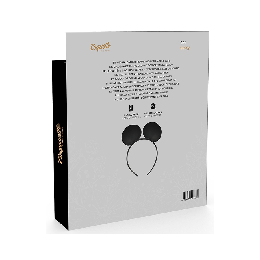 Coquette Serre-Tête Avec Oreilles De Souris 5 Coquette Serre-Tête Avec Oreilles De Souris – Image 5