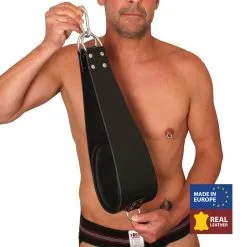 Mr. Sling Set De 2 Supports Pieds En Cuir Pour Sling + 2 Mousquetons - 60cm - The Red