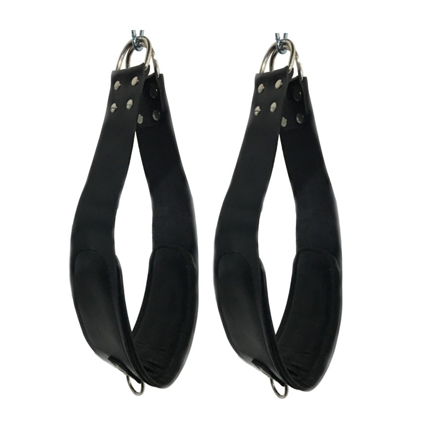 Mr. Sling Set De 2 Supports Pieds En Cuir Pour Sling + 2 Mousquetons - 60cm - The Red 5 Mr. Sling Set De 2 Supports Pieds En Cuir Pour Sling + 2 Mousquetons - 60cm - The Red – Image 5