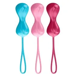 Satisfyer Set De 3 Boules De Geisha - 3.4 Cm