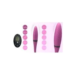 Adrien Lastic Sextoy Double Ended Vibrator - 53 X 4 Cm -FÉMINITÉS boutique sextoy double ended vibrator 53 x 4 cm 3