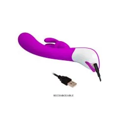 Pretty Love Vibro Rabbit Harlan -FÉMINITÉS boutique sextoy rabbit harlan 7