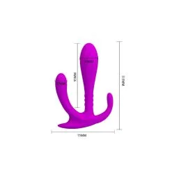 Pretty Love Sextoy Silicone Edgar - 10 X 2.6cm -FÉMINITÉS boutique sextoy silicone edgar 10 x 26cm 3
