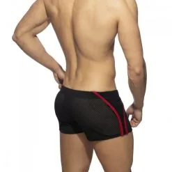 AD Fetish Short COMBI MESH Noir-Rouge 10 AD Fetish Short COMBI MESH Noir-Rouge -FÉMINITÉS boutique short combi mesh noir rouge 4