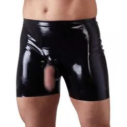 The Latex Collection Short En Latex Avec Ouverture Pénienne