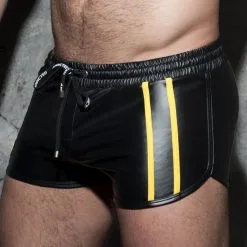 AD Fetish Short Festish Kango DOUBLE STRIPE Jaune