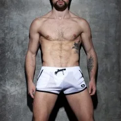 AD Fetish Short KANGOO Mesh Blanc 8 AD Fetish Short KANGOO Mesh Blanc -FÉMINITÉS boutique short kangoo mesh blanc 2