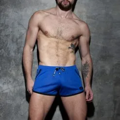 AD Fetish Short KANGOO Mesh Bleu 8 AD Fetish Short KANGOO Mesh Bleu -FÉMINITÉS boutique short kangoo mesh bleu 2