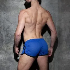 AD Fetish Short KANGOO Mesh Bleu 10 AD Fetish Short KANGOO Mesh Bleu -FÉMINITÉS boutique short kangoo mesh bleu 4