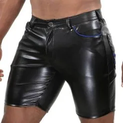 TOF Paris Short Long GLADIATOR Noir-Bleu