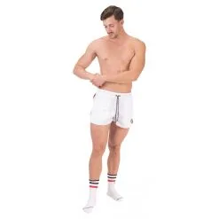 Barcode Berlin Short Mesh DAGUR Blanc -FÉMINITÉS boutique short mesh dagur blanc 2