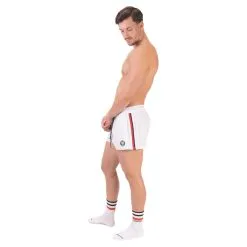 Barcode Berlin Short Mesh DAGUR Blanc -FÉMINITÉS boutique short mesh dagur blanc 3