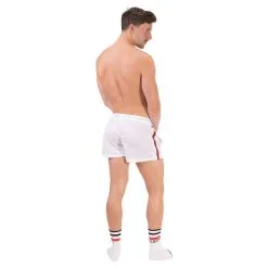 Barcode Berlin Short Mesh DAGUR Blanc -FÉMINITÉS boutique short mesh dagur blanc 4