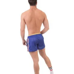 Barcode Berlin Short Mesh DAGUR Bleu -FÉMINITÉS boutique short mesh dagur bleu 3