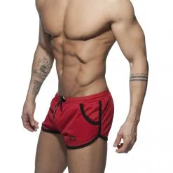 Addicted Short MESH ROCKY Rouge 9 Addicted Short MESH ROCKY Rouge -FÉMINITÉS boutique short mesh rocky rouge 3