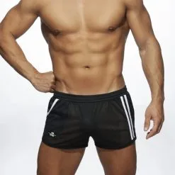 AD Fetish Short POCKET ROCKY Blanc -FÉMINITÉS boutique short pocket rocky blanc 2