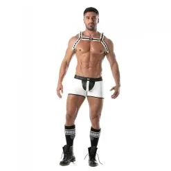 TOF Paris Short Sexy BAD BOYS Blanc 9 TOF Paris Short Sexy BAD BOYS Blanc -FÉMINITÉS boutique short sexy bad boys blanc 3