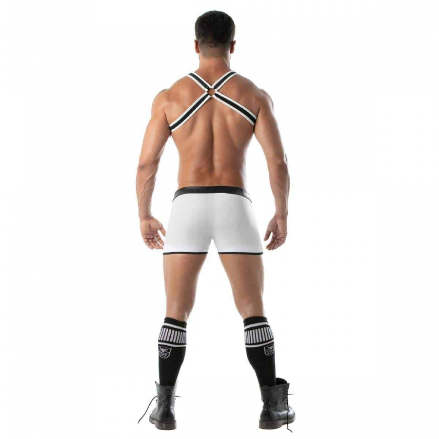 TOF Paris Short Sexy BAD BOYS Blanc 6 TOF Paris Short Sexy BAD BOYS Blanc – Image 6