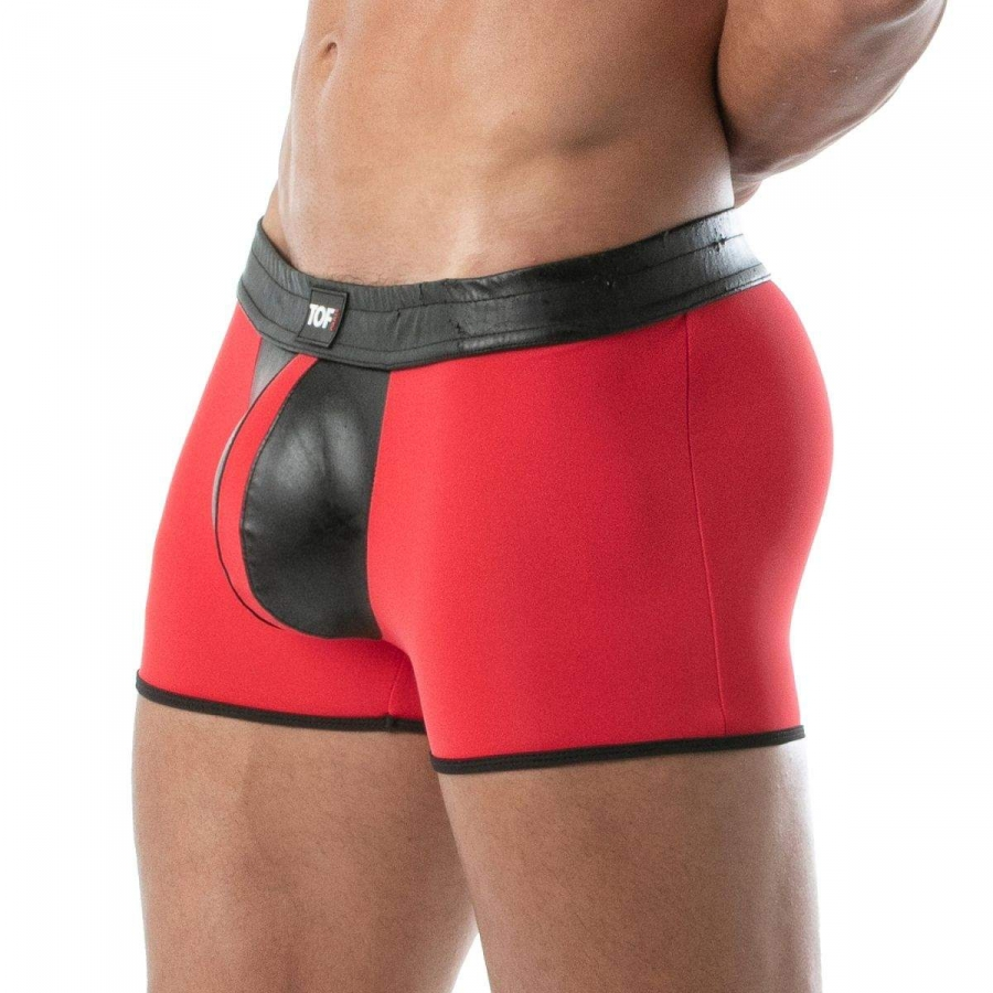 TOF Paris Short Sexy BAD BOYS Rouge 3 TOF Paris Short Sexy BAD BOYS Rouge – Image 3