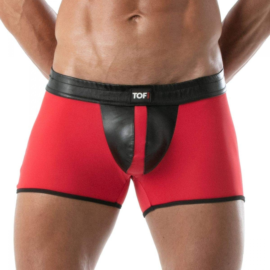 TOF Paris Short Sexy BAD BOYS Rouge 1 TOF Paris Short Sexy BAD BOYS Rouge
