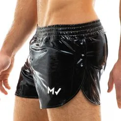 Modus Vivendi Short VIRAL VINYL Noir -FÉMINITÉS boutique short viral vinyl noir 2