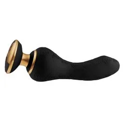 Stimulateur Intime Shunga SANYA Noir -FÉMINITÉS boutique shunga sanya intimate massager black 3