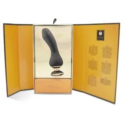Stimulateur Intime Shunga SANYA Noir -FÉMINITÉS boutique shunga sanya intimate massager black 4