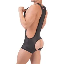 Barcode Berlin Singlet Backless RINGER LENNE Noir -FÉMINITÉS boutique singlet backless ringer lenne noir 2