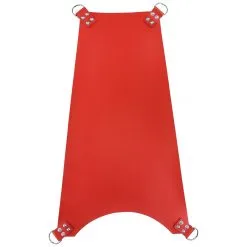 Mr. Sling Sling En Cuir 4 Points Ajusté Rouge