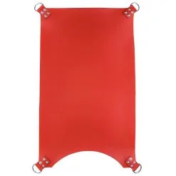 Mr. Sling Sling En Cuir 4 Points Rouge