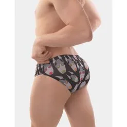 Barcode Berlin Slip De Bain FETISH DOG Noir -FÉMINITÉS boutique slip de bain fetish dog noir 5