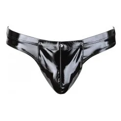 Black Level Men Slip Pressions GIGI Effet Vinyle Noir 13 Black Level Men Slip Pressions GIGI Effet Vinyle Noir -FÉMINITÉS boutique slip pressions gigi effet vinyle noir 5