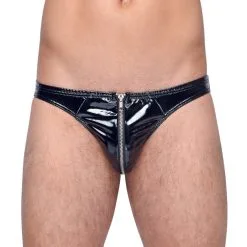 Black Level Men Slip VINYL HELIX Noir