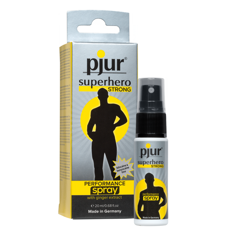 Spray Retardant SUPERHERO DELAY Pjur 20ml 1 Spray Retardant SUPERHERO DELAY Pjur 20ml