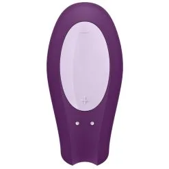 Stimulateur Connecté DOUBLE JOY Satisfyer Mauve -FÉMINITÉS boutique stimulateur connecte double joy satisfyer mauve 4